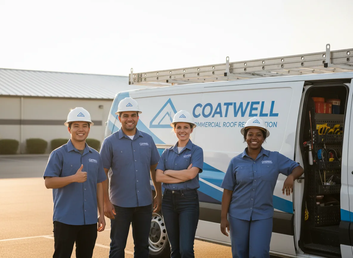 Commercial roof coating company in Bear Creek, NC